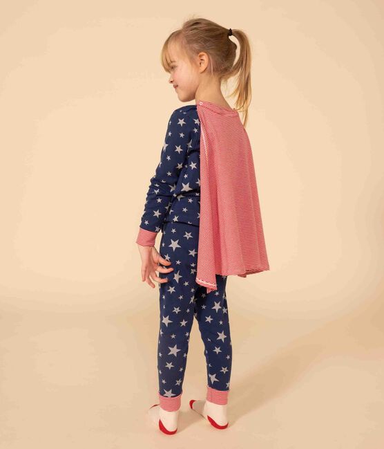 Phosphoreszierender Maskerade-Pyjama aus Baumwolle für kleine Mädchen/kleine Jungen INCOGNITO/ MULTICO