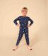 Phosphoreszierender Maskerade-Pyjama aus Baumwolle für kleine Mädchen/kleine Jungen
