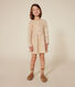 Langärmeliges Kinder-Kleid aus Doppeljersey für Mädchen